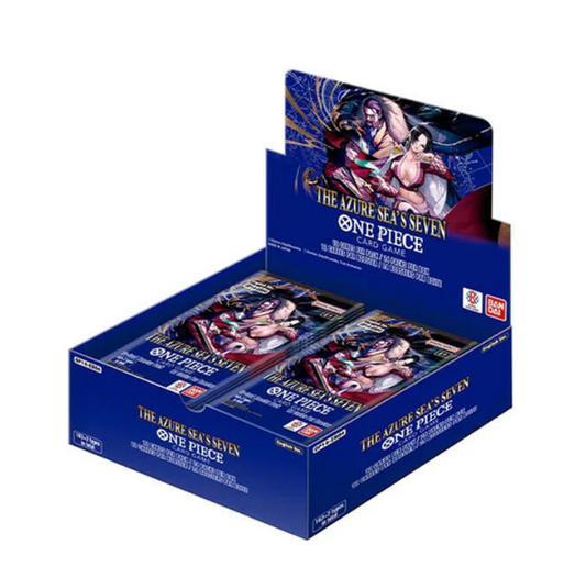 One Piece Card Game - OP-14 Booster Box - The Azure Seas Seven - ENGLISH NEW Sealed