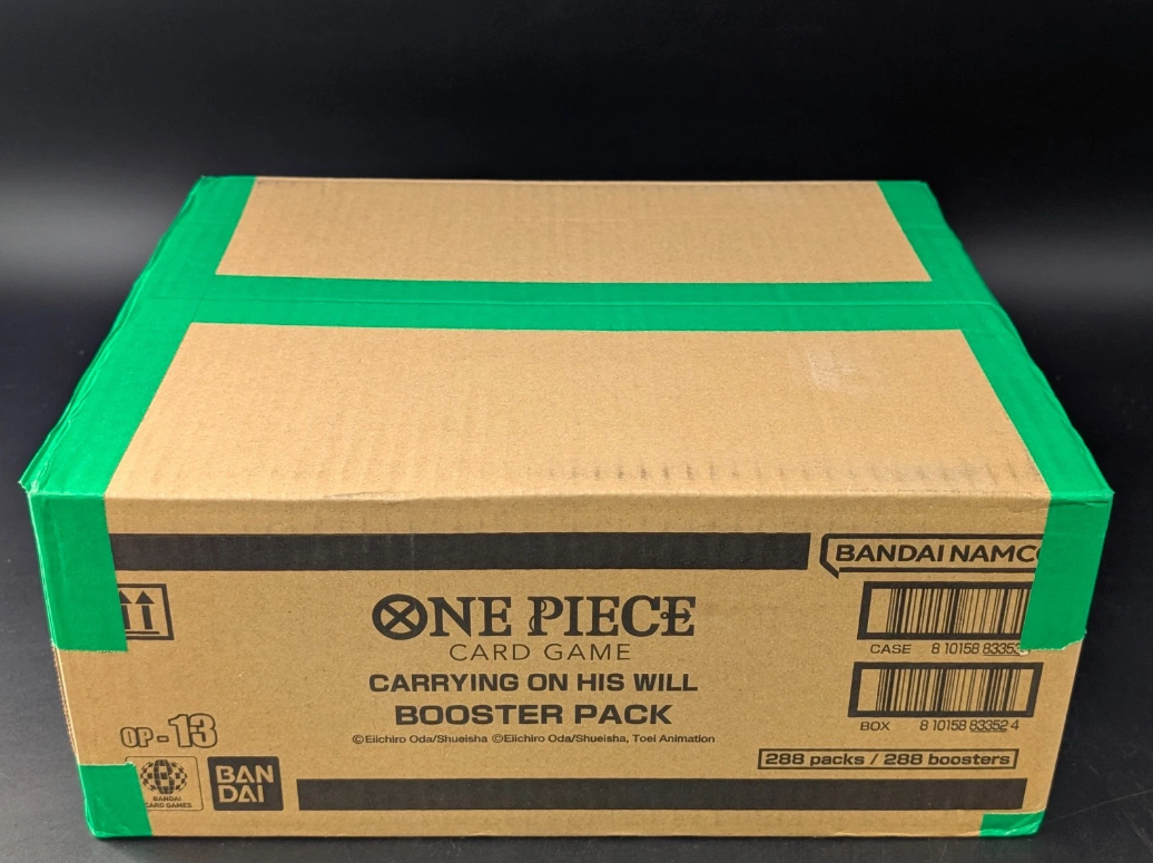One Piece Card Game OP-13 Carrying On His Will Booster Box Case SEALED English
