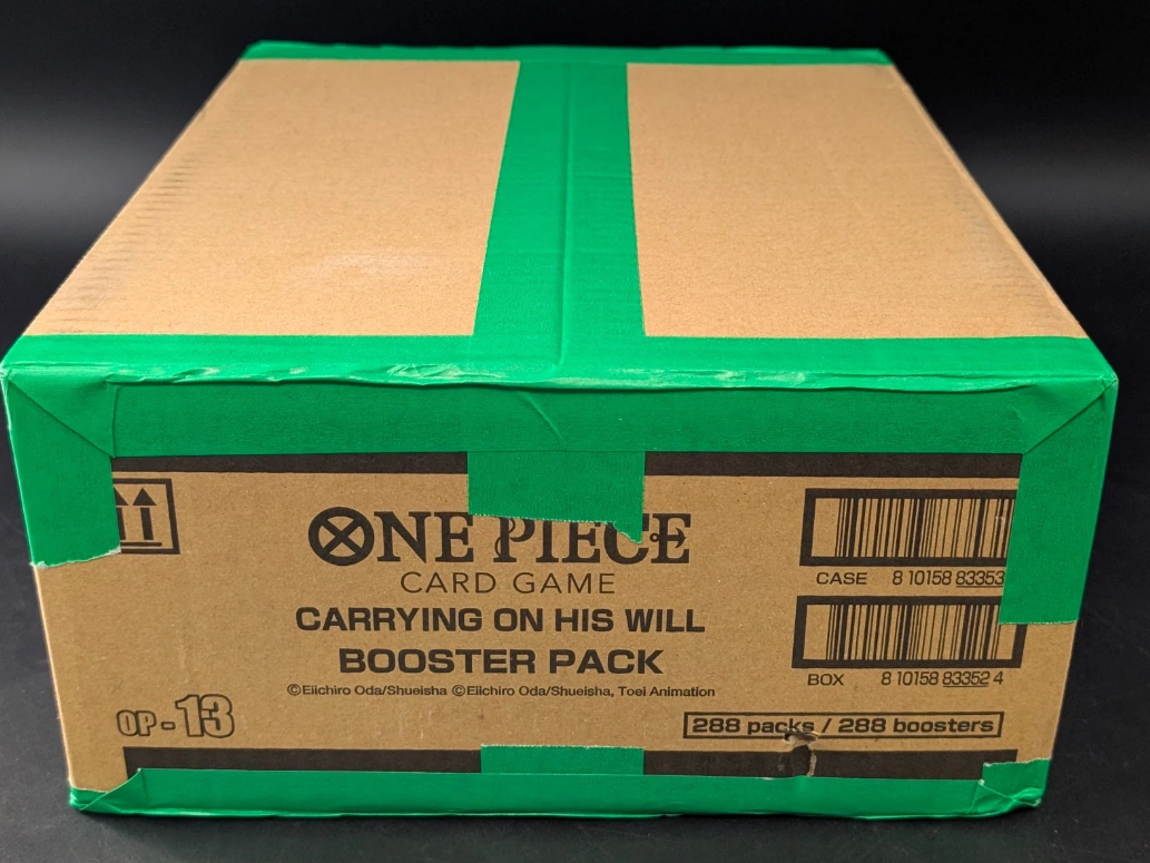 One Piece Card Game OP-13 Carrying On His Will Booster Box Case SEALED English