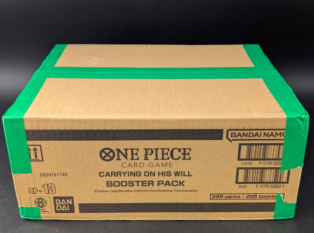 One Piece Card Game OP-13 Carrying On His Will Booster Box Case SEALED English