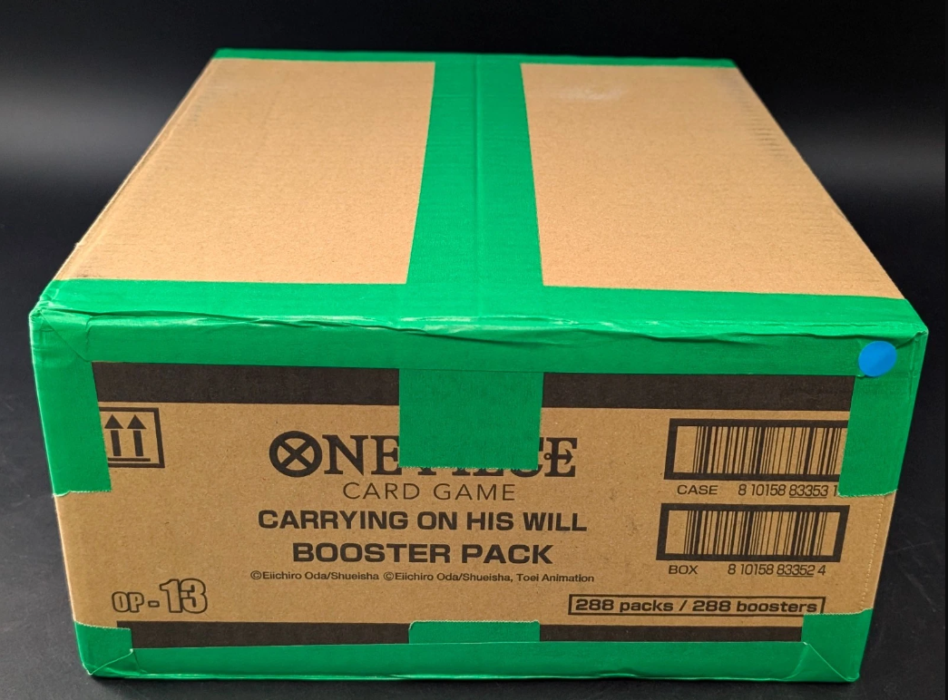 One Piece Card Game OP-13 Carrying On His Will Booster Box Case SEALED English