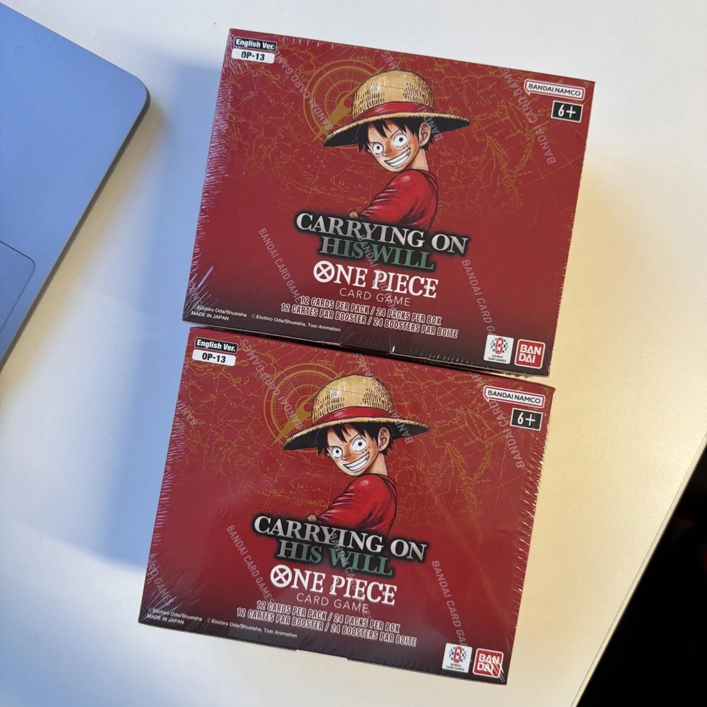 One Piece TCG: OP13 Carrying On His Will Booster Box English BRAND NEW & SEALED