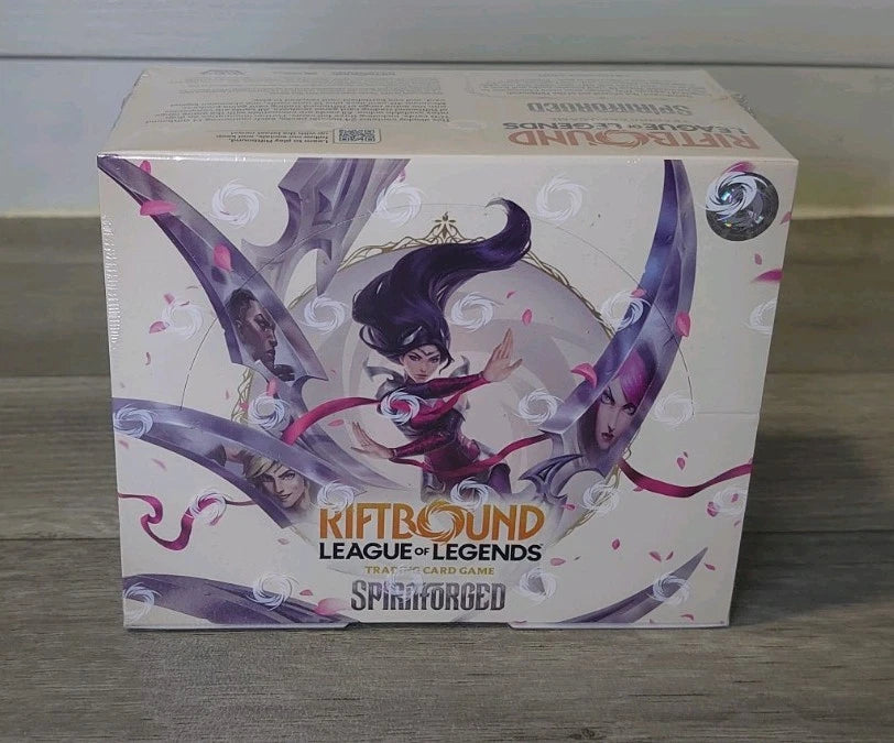 RIFTBOUND League of Legends SPIRITFORGED SEALED BOOSTER BOX English