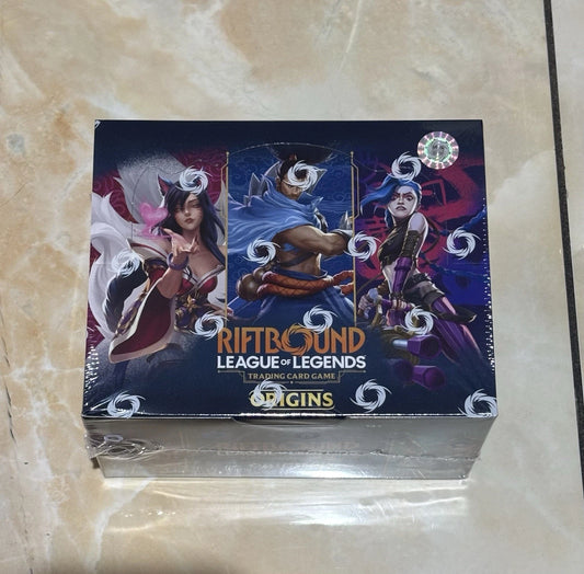 RIFTBOUND TCG origins booster box English Version League of Legends SEALED