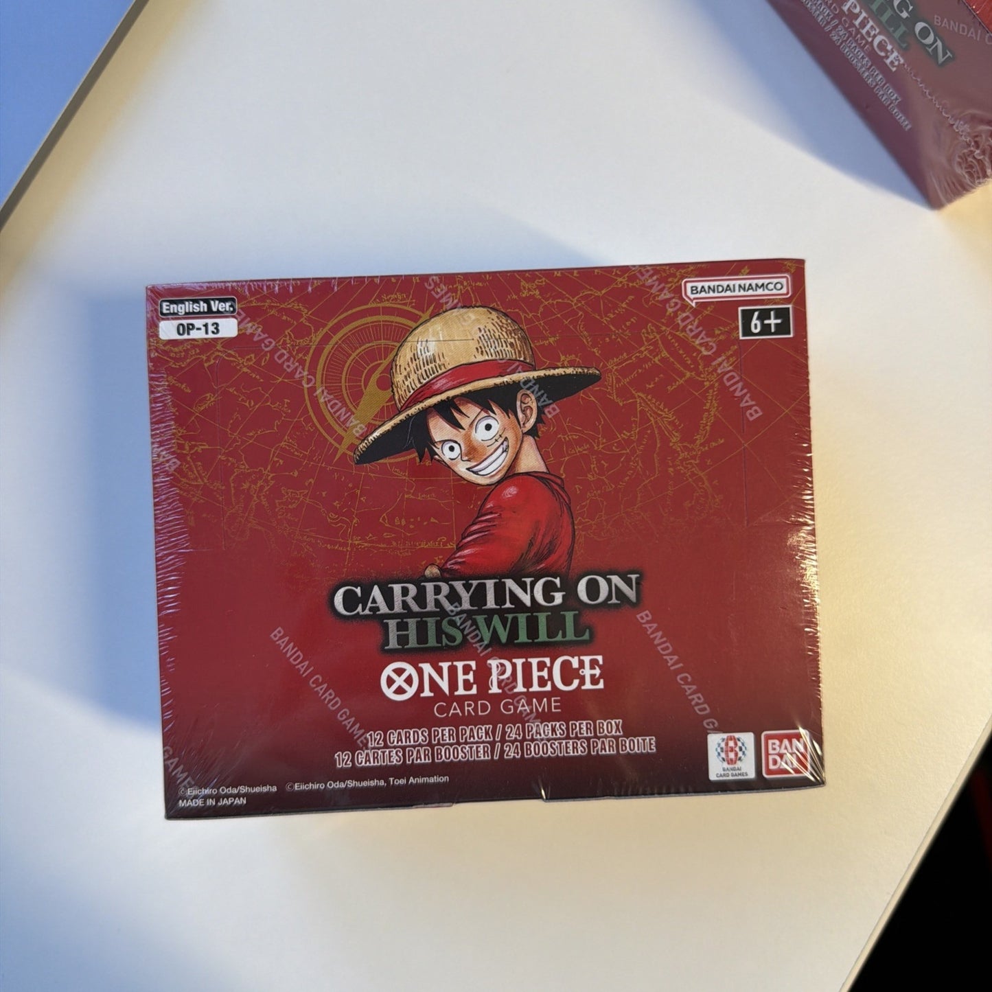 One Piece TCG: OP13 Carrying On His Will Booster Box English BRAND NEW & SEALED
