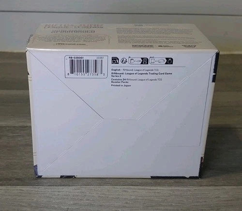 RIFTBOUND League of Legends SPIRITFORGED SEALED BOOSTER BOX English